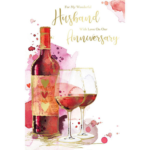 Picture of HUSBAND ANNIVERSARY CARD